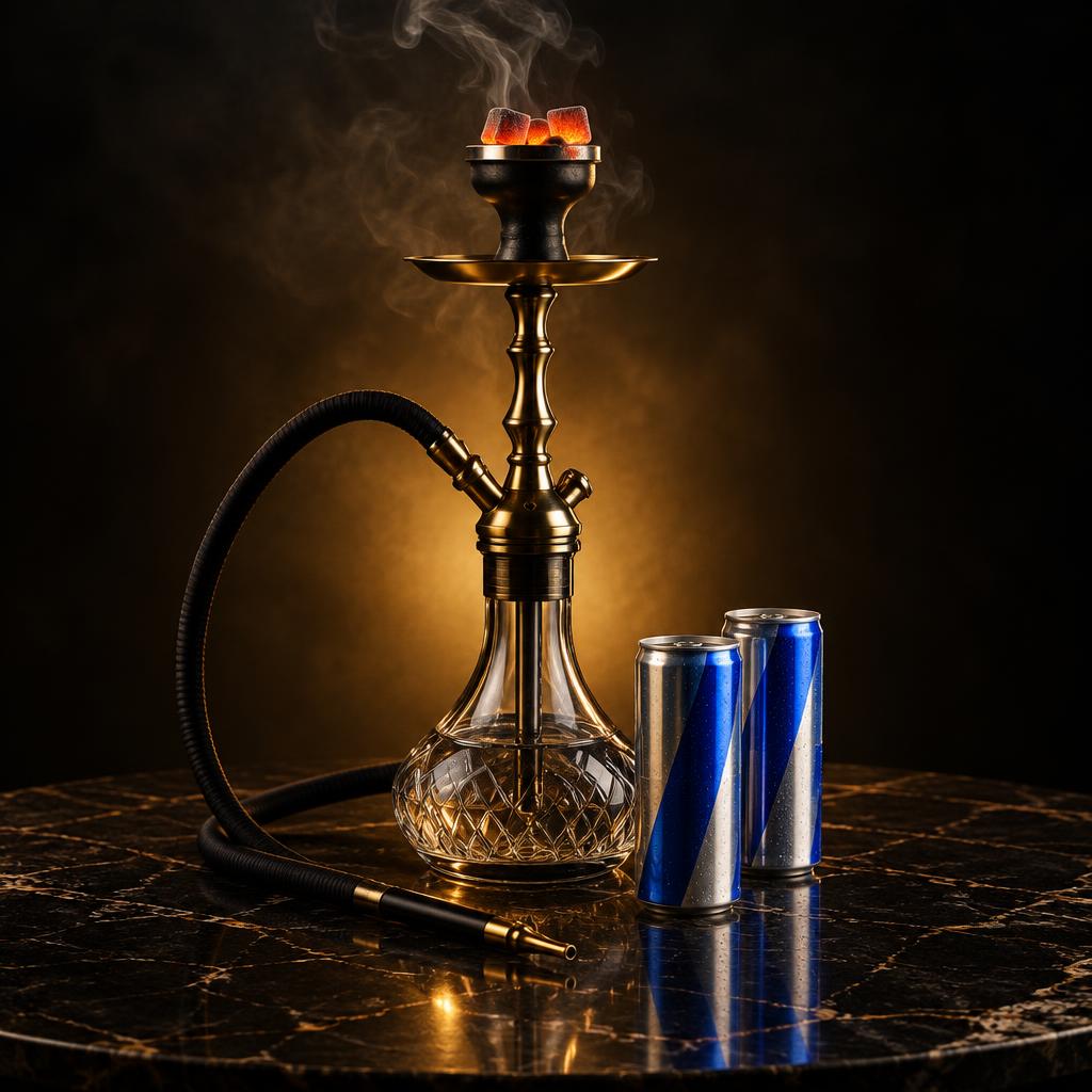Shisha + 2 Red Bull